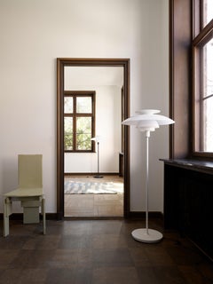 Poul Henningsen 'PH 80' Floor Lamp for Louis Poulsen in White