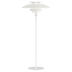 Poul Henningsen 'PH 80' Floor Lamp for Louis Poulsen in White