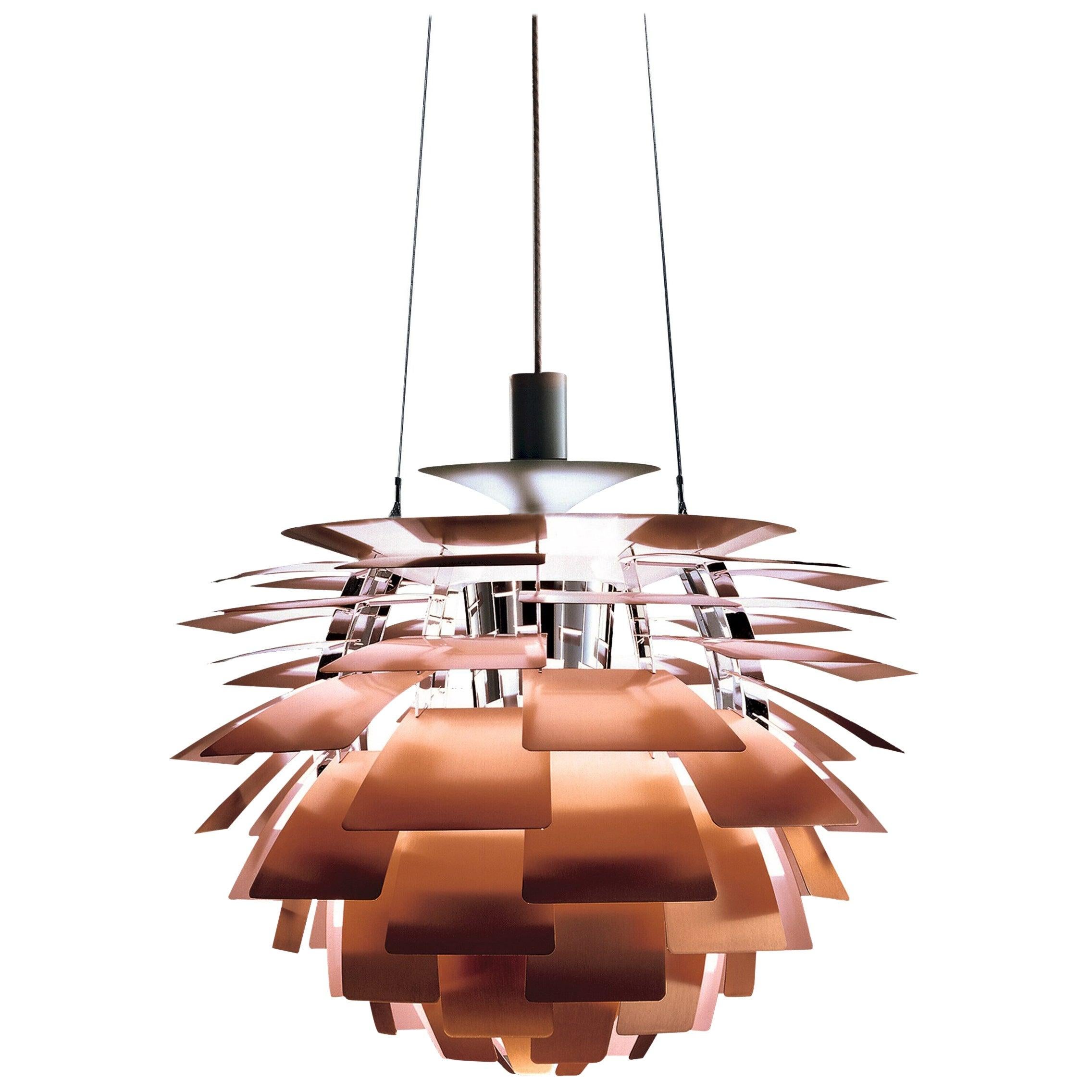 Poul Henningsen 'PH Artichoke' Chandelier for Louis Poulsen in Black For Sale 11