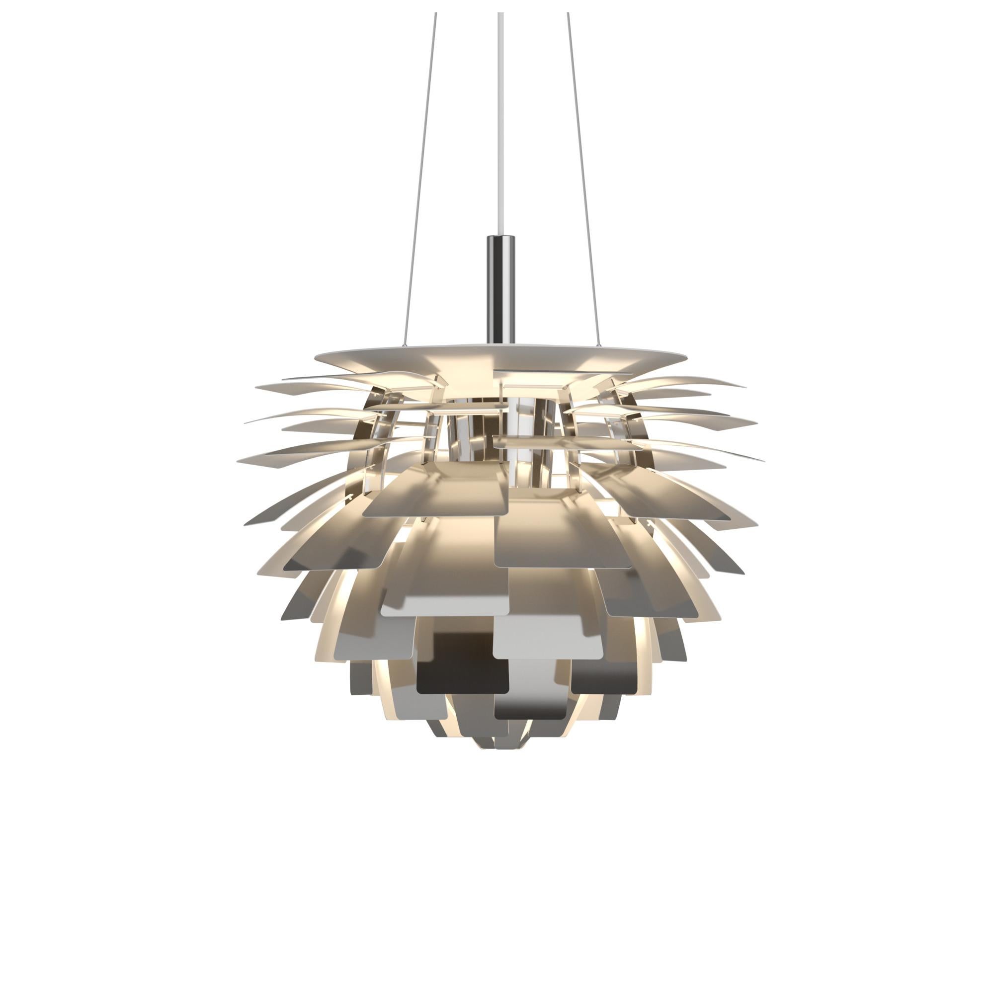 Poul Henningsen 'PH Artichoke' Glass Chandelier for Louis Poulsen For Sale 5