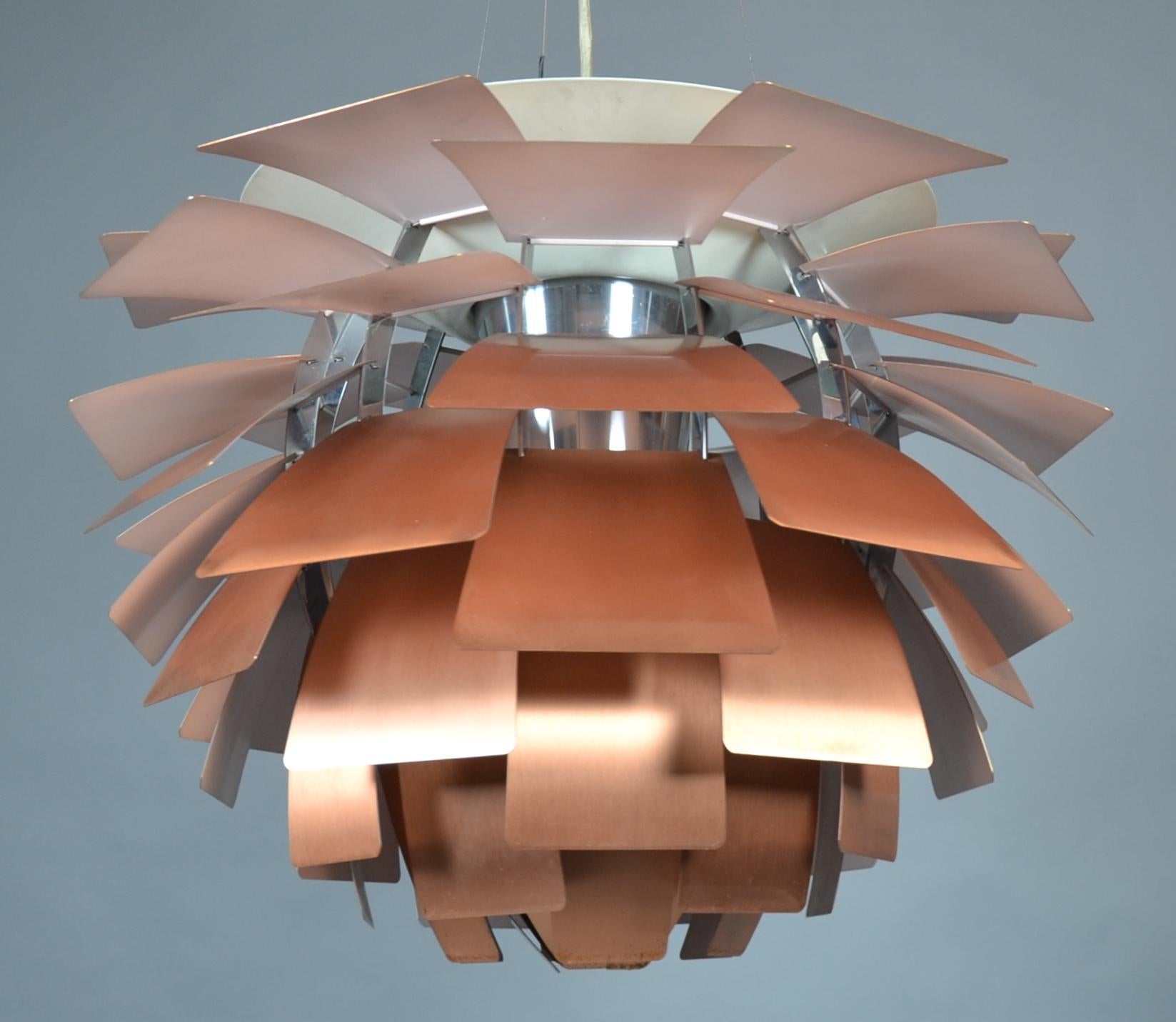 Poul Henningsen PH Artichoke Louis Poulsen Copper 3
