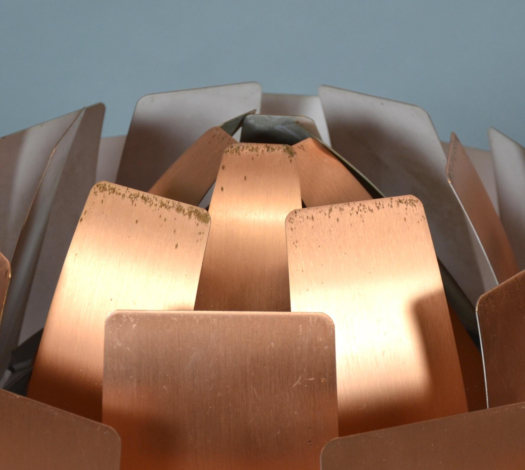 Poul Henningsen PH Artichoke Louis Poulsen Copper 7