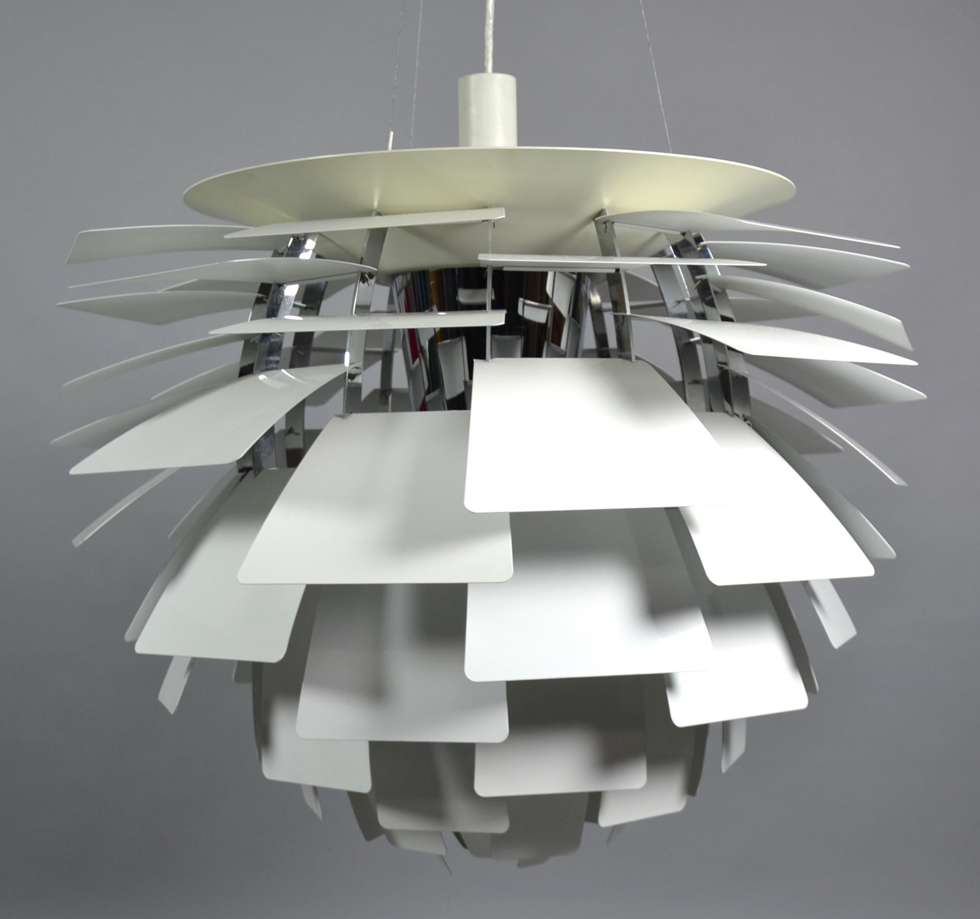 Metal Poul Henningsen PH Artichoke Louis Poulsen White