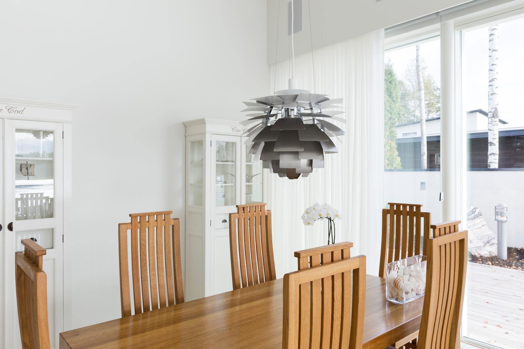 Poul Henningsen 'PH Artichoke' Pale Rose Chandelier for Louis Poulsen For Sale 11