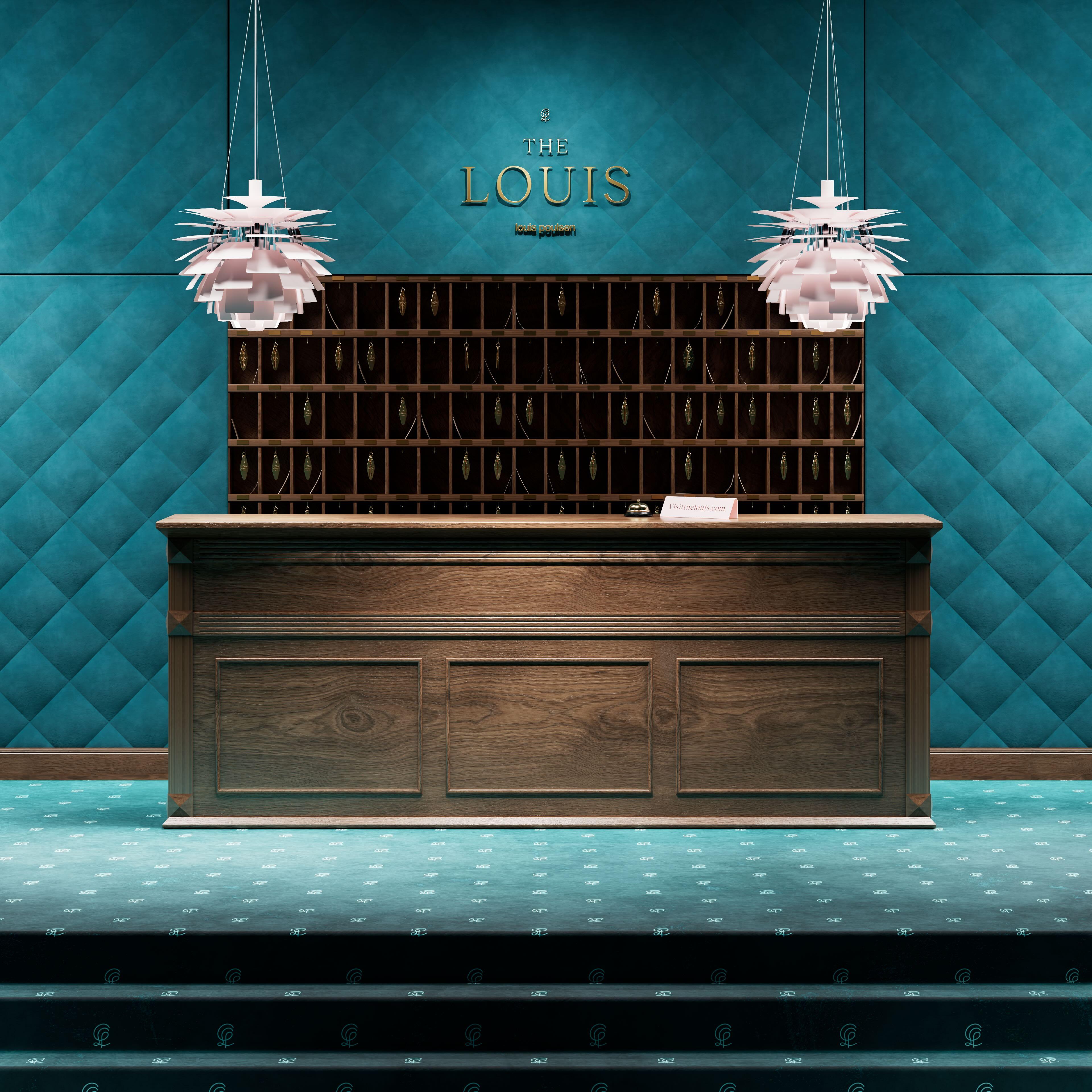 Scandinavian Modern Poul Henningsen 'PH Artichoke' Pale Rose Chandelier for Louis Poulsen For Sale