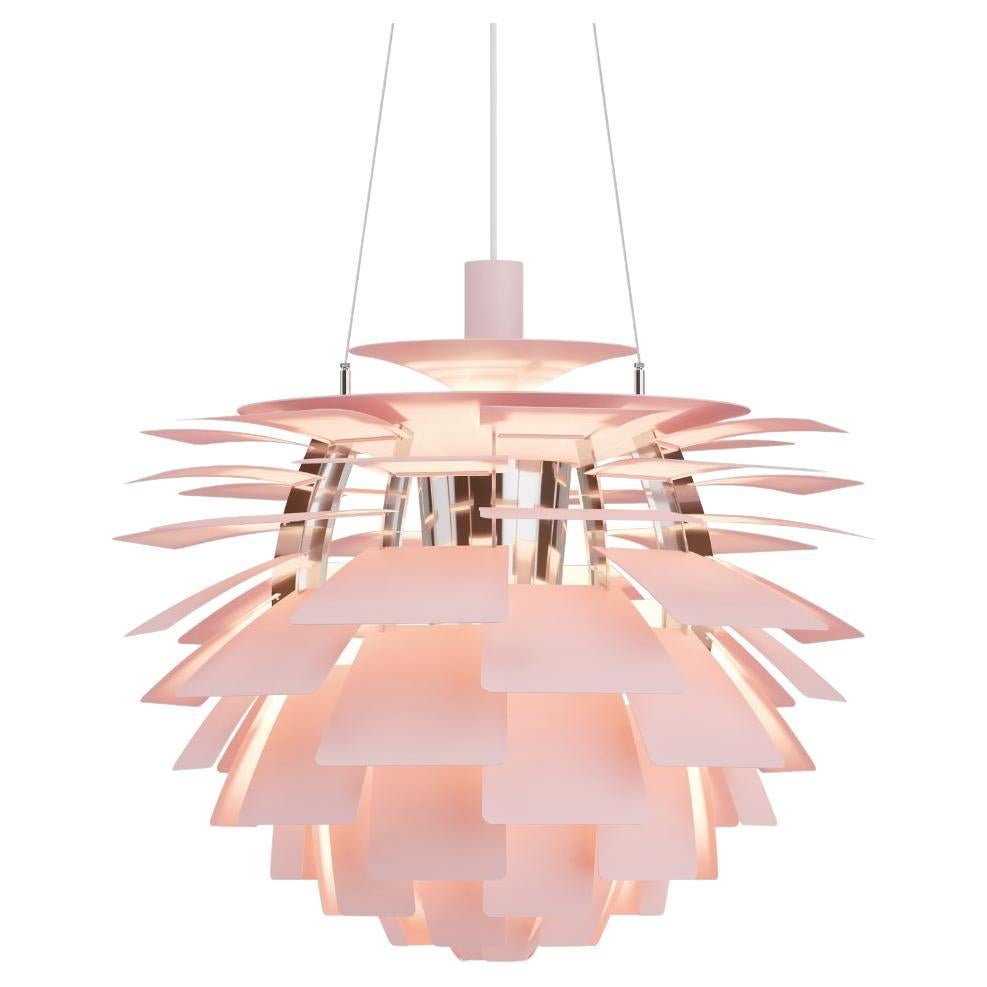 Poul Henningsen 'PH Artichoke' Pale Rose Chandelier for Louis Poulsen For Sale