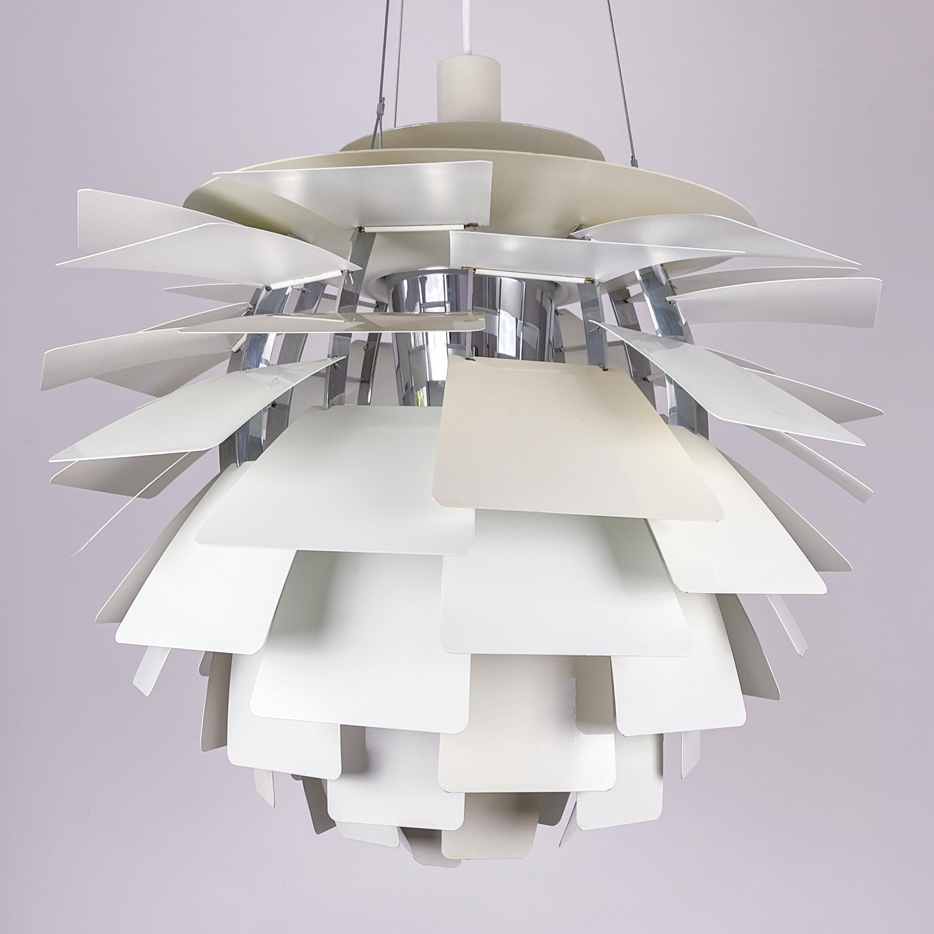 Poul Henningsen Pendentif artisanal moderne scandinave vintage PH Artichoke de Louis Poulsen  en vente 2