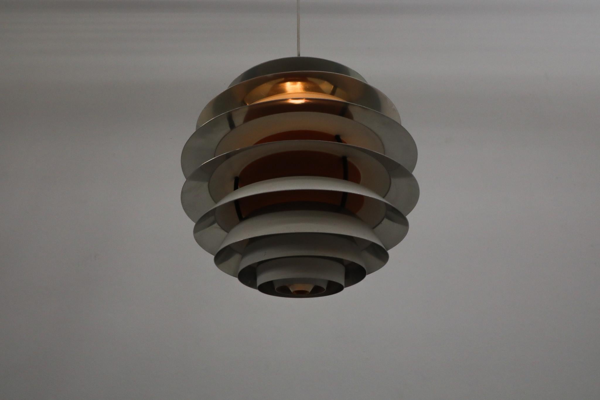 Mid-Century Modern Poul Henningsen PH Kontrast Pendant Light for Louis Poulsen, 1958-62 For Sale