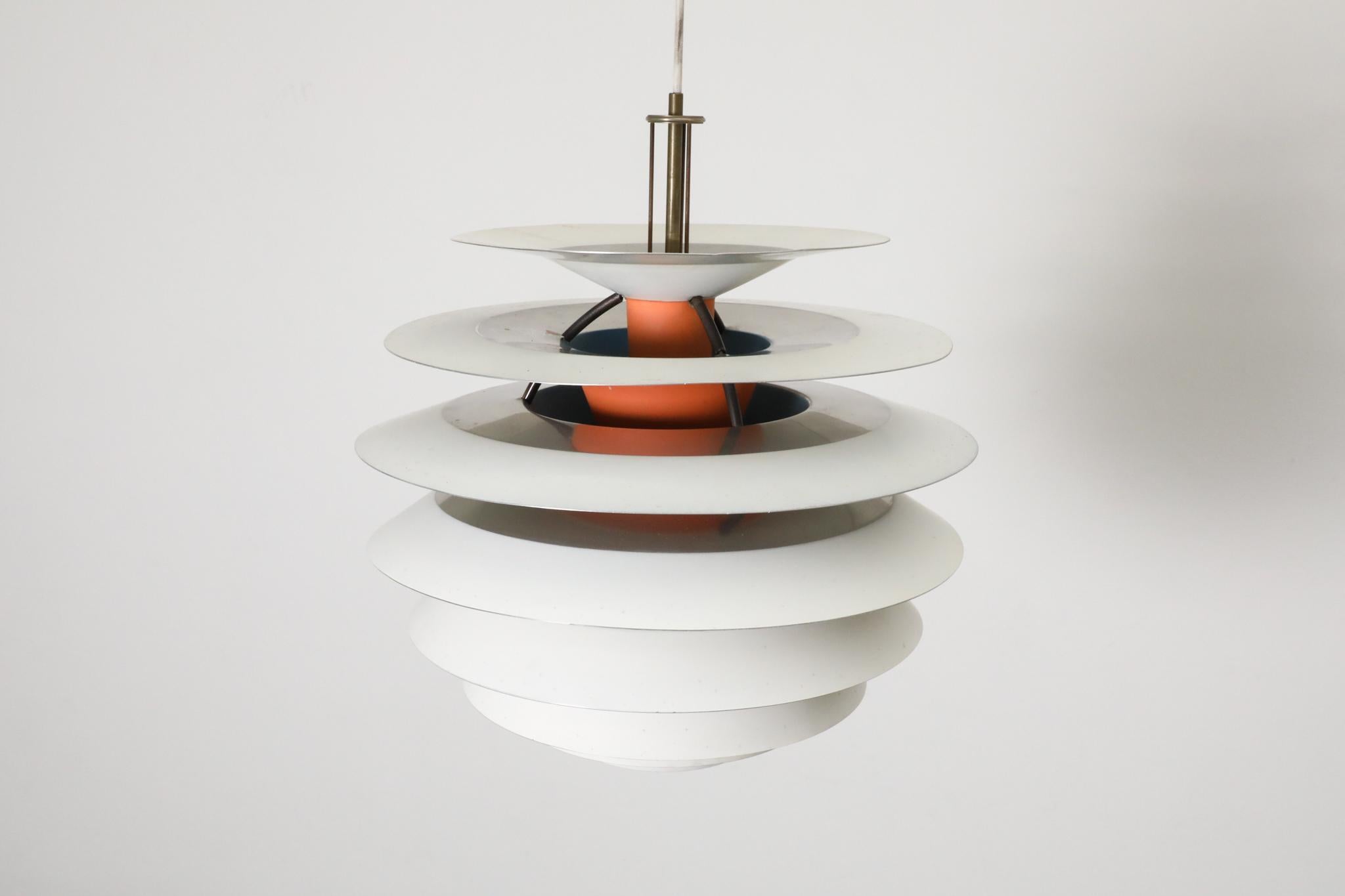 Enameled Poul Henningsen PH Kontrast Pendant Light for Louis Poulsen, 1958-62 For Sale