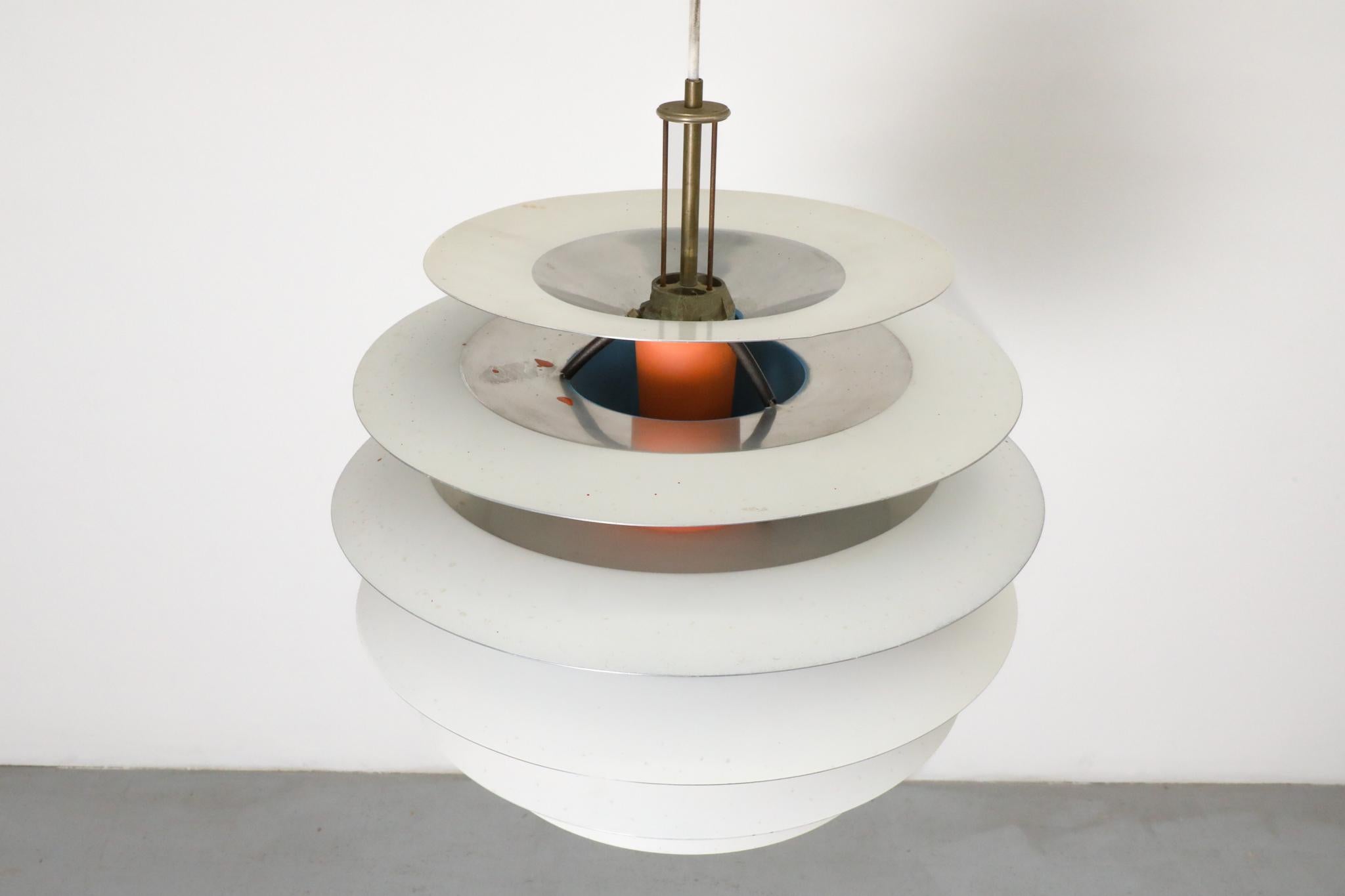 Mid-20th Century Poul Henningsen PH Kontrast Pendant Light for Louis Poulsen, 1958-62 For Sale