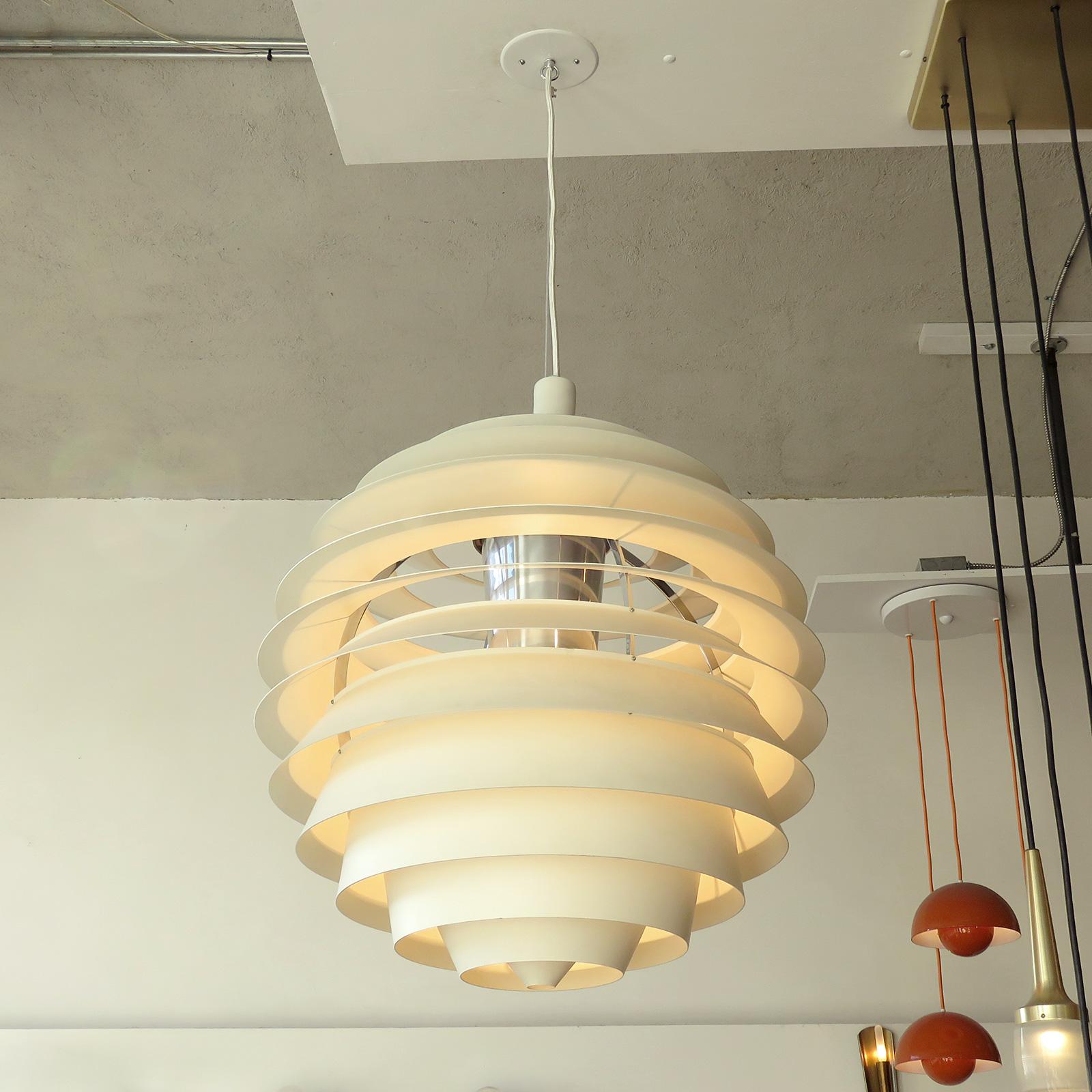 20th Century Poul Henningsen Ph Louvre Pendant Light