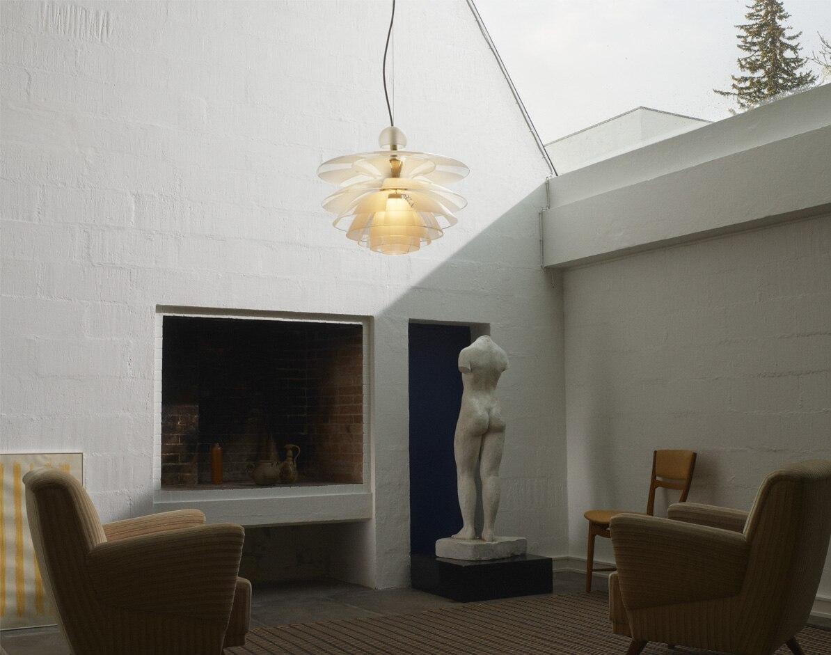 Poul Henningsen PH Septima Glass Pendant In New Condition For Sale In Dronten, NL