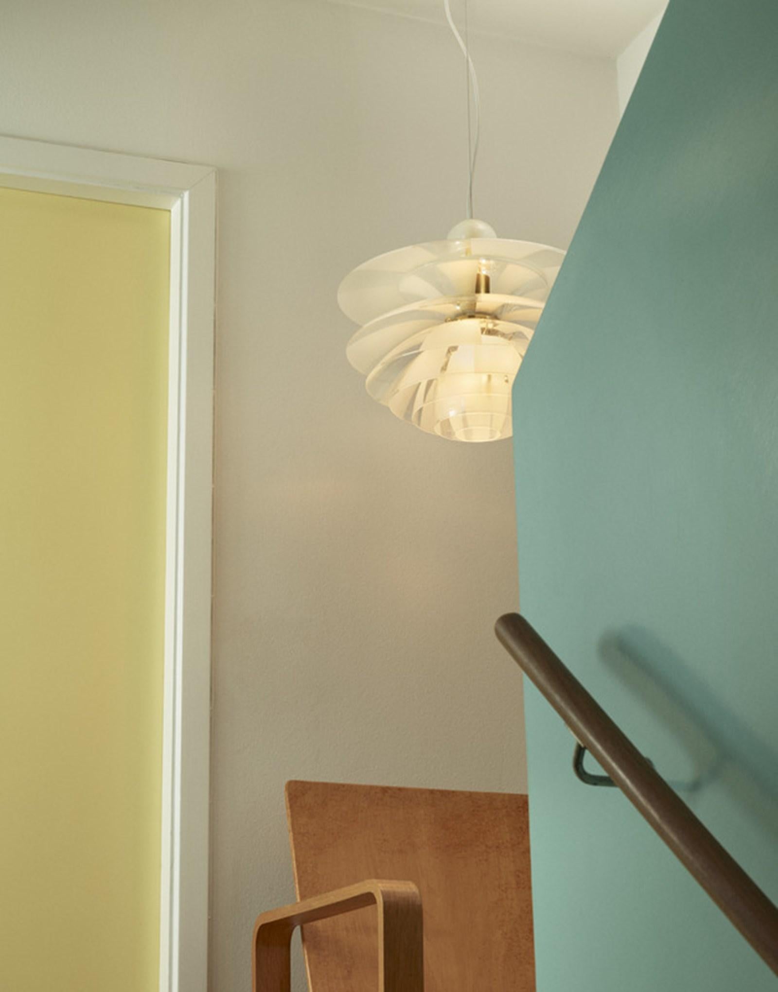 Poul Henningsen PH Septima Glass Pendant For Sale 2