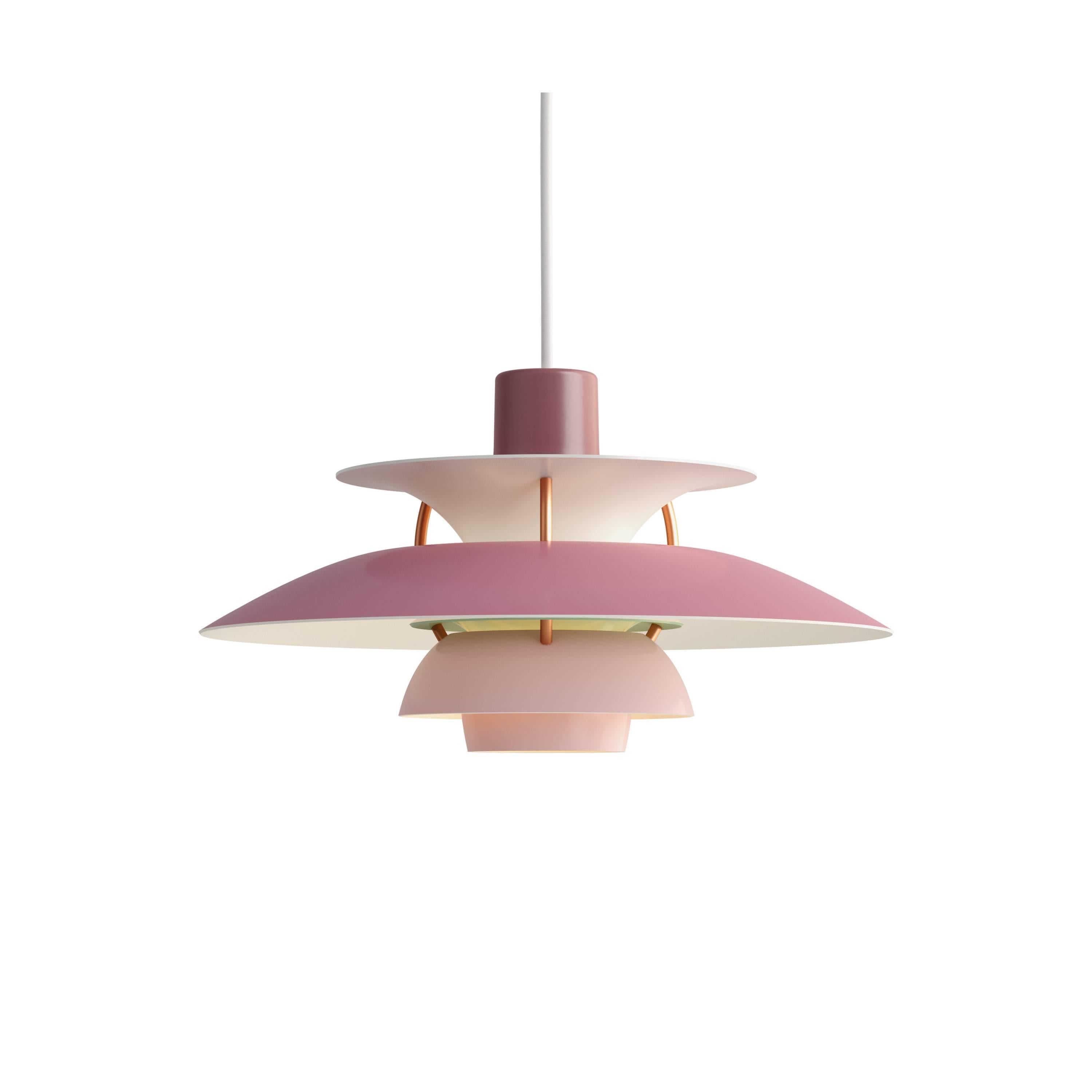 Poul Henningsen PH5 Mini Brass Pendant for Louis Poulsen For Sale 2