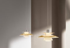 Poul Henningsen PH 5 Mini Brass Pendant for Louis Poulsen