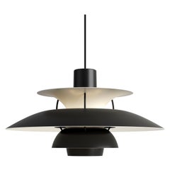 Poul Henningsen PH5 Mini Ciondolo per Louis Poulsen in nero