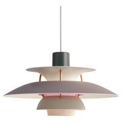 Minicolgante PH5 de Poul Henningsen para Louis Poulsen en gris