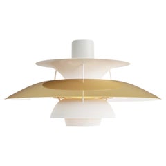 Poul Henningsen PH5 Pendant in Brass for Louis Poulsen