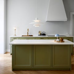 Poul Henningsen PH5 Pendant in Hues of Blue for Louis Poulsen