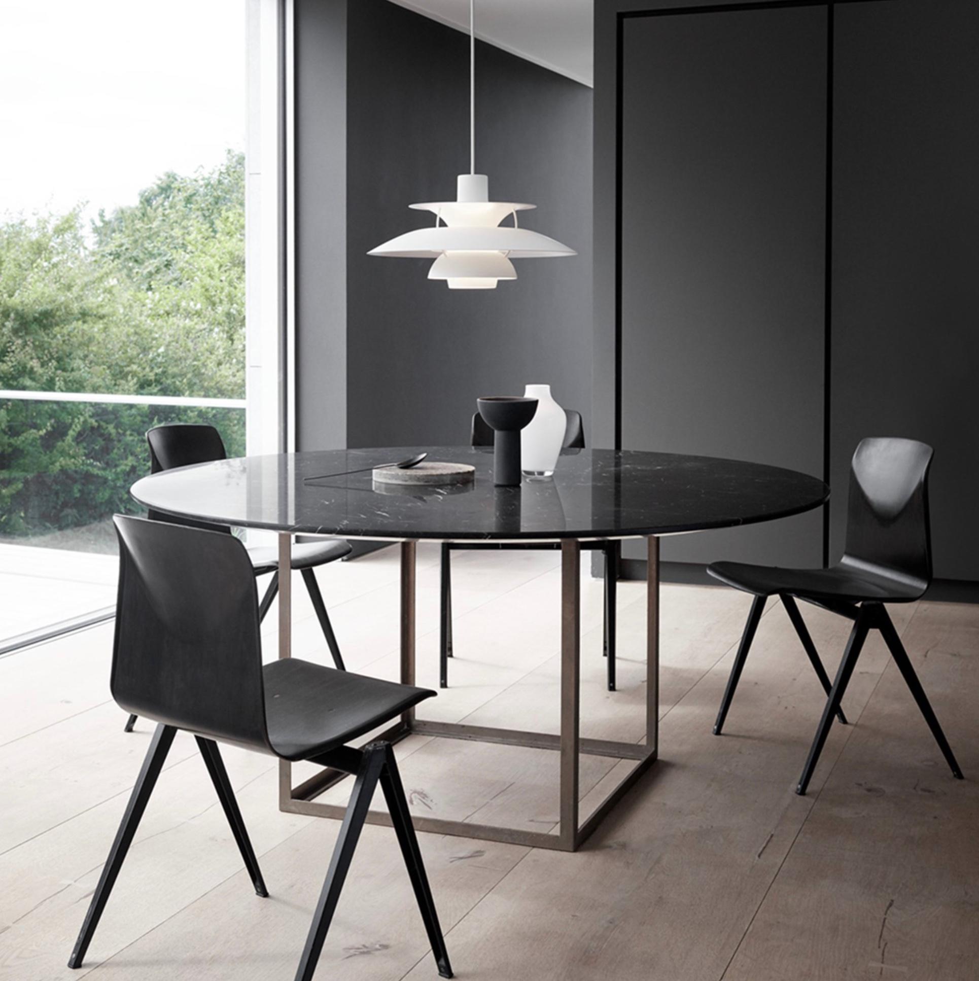 Poul Henningsen PH5 Pendant in Pastel Oyster Blue and Pink  for Louis Poulsen For Sale 2