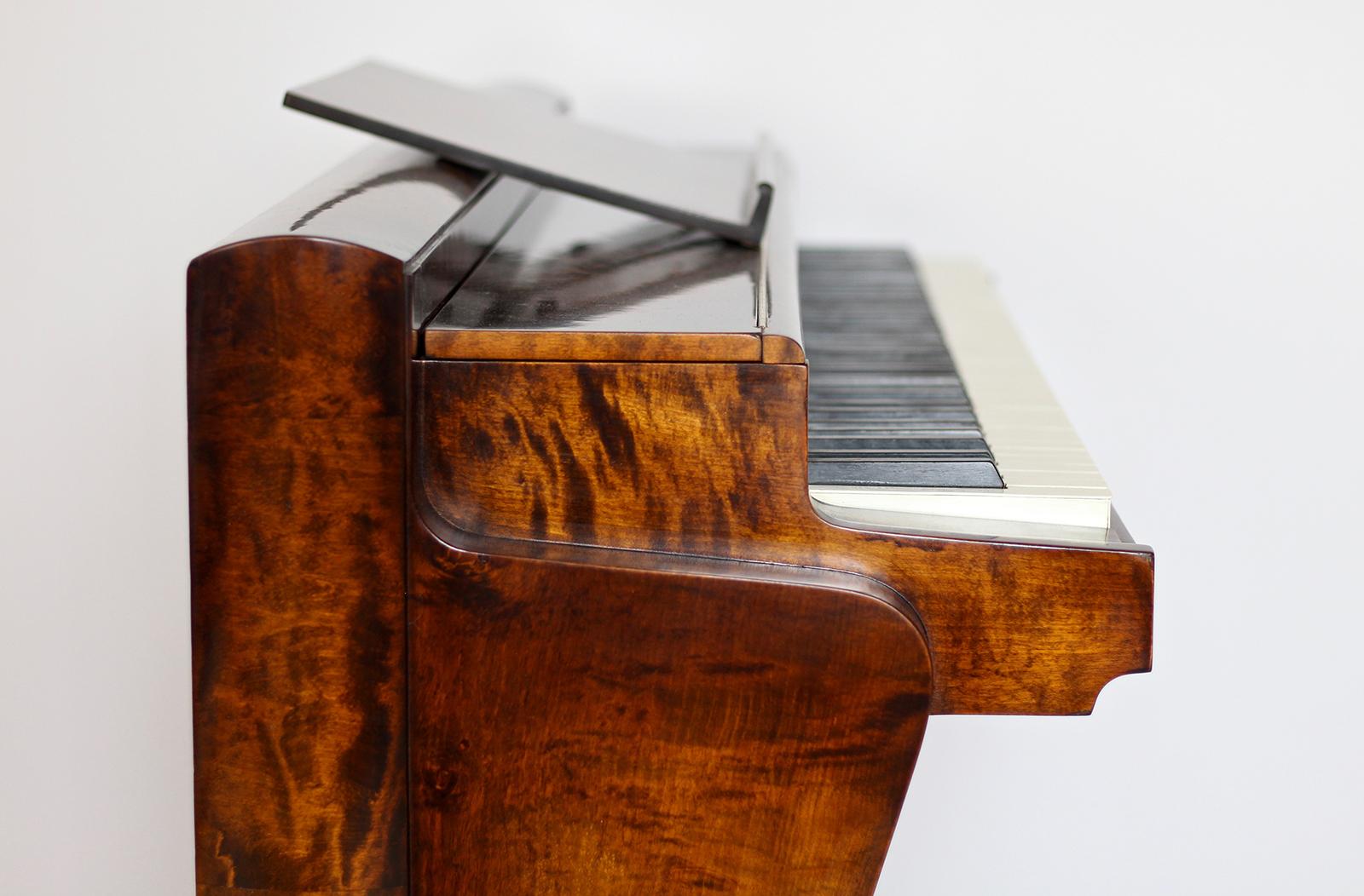 Poul Henningsen Pianette for Andreas Christensen, Flame Birch, Fully Restored 2