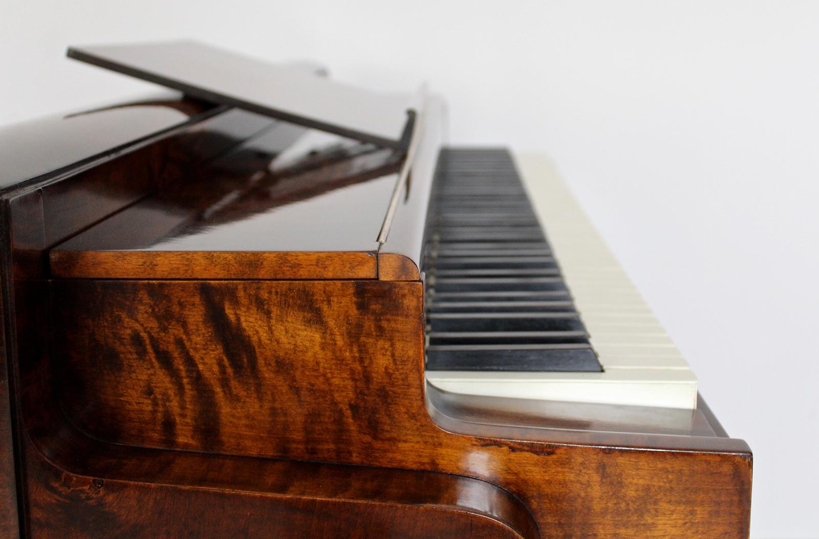 Poul Henningsen Pianette for Andreas Christensen, Flame Birch, Fully Restored 4