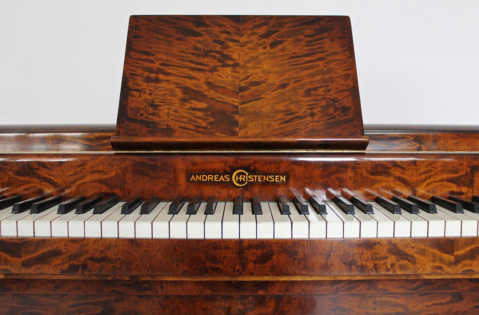 Poul Henningsen Pianette for Andreas Christensen, Flame Birch, Fully Restored 5