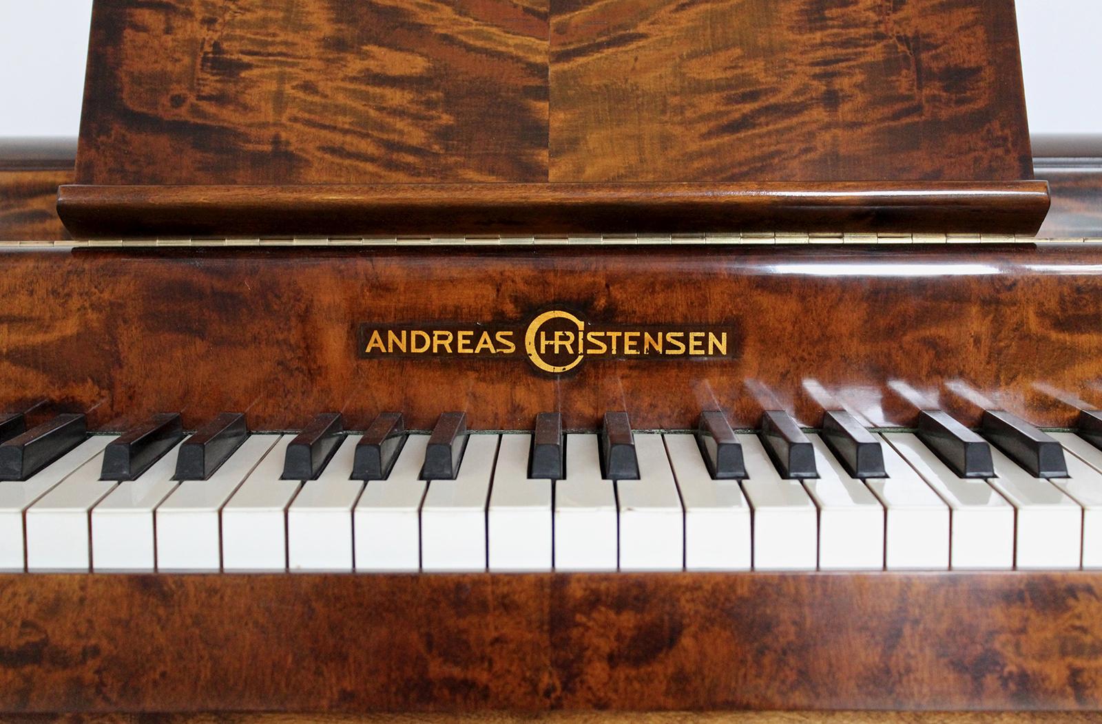 Poul Henningsen Pianette for Andreas Christensen, Flame Birch, Fully Restored 6