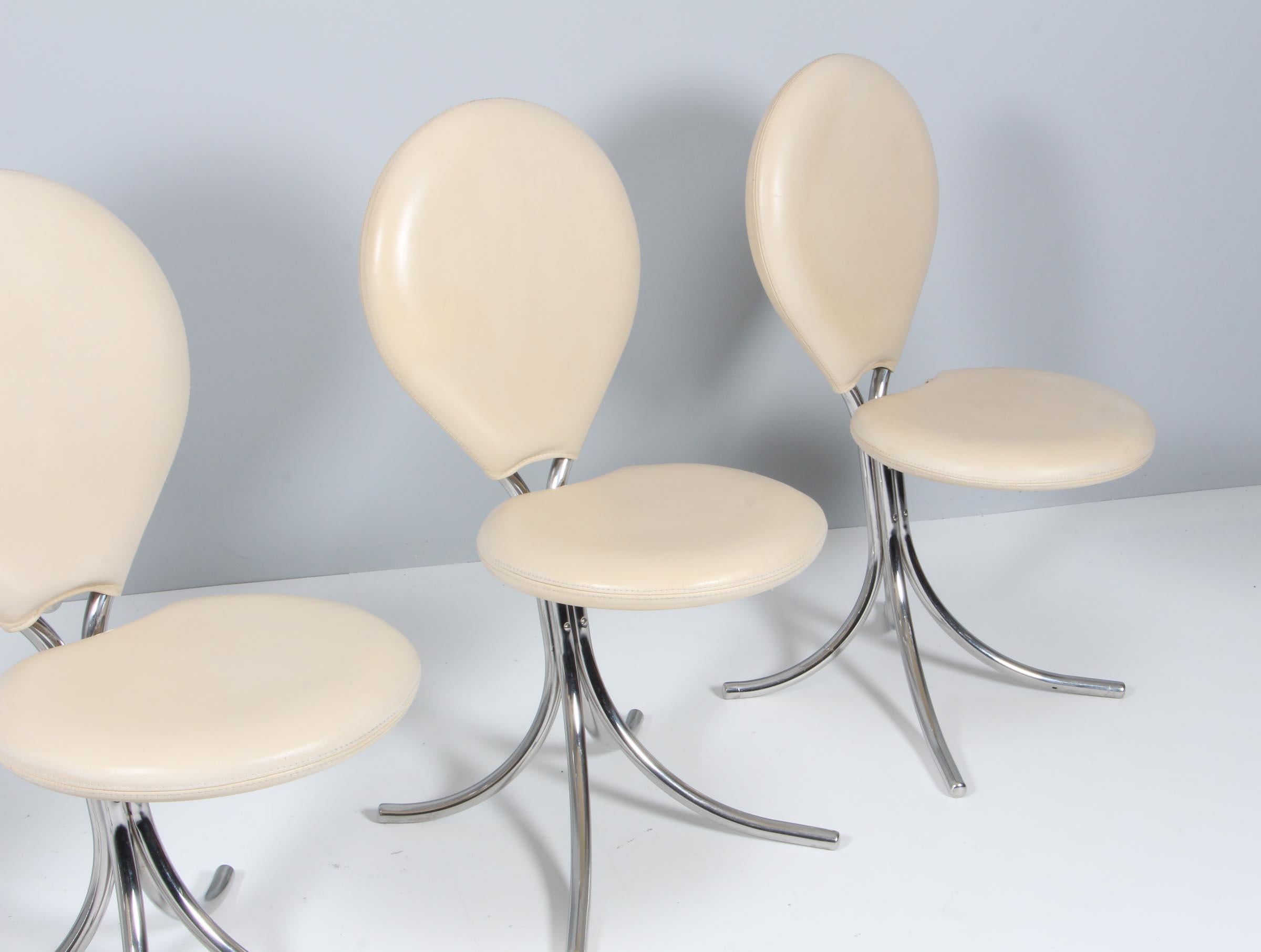 Scandinavian Modern Poul Henningsen, Set of Four Dining Chairs, Model ‘Ph 507’ For Sale