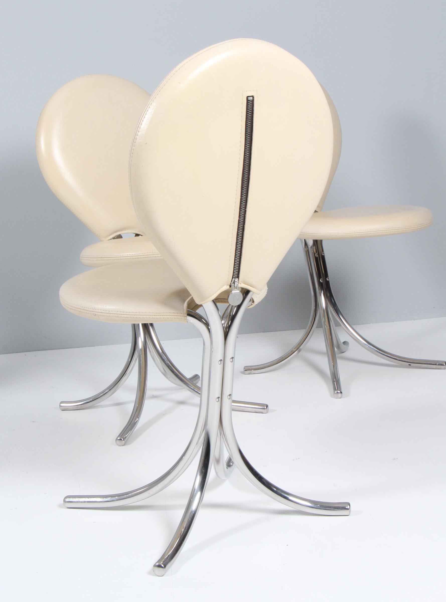 Mid-20th Century Poul Henningsen, Set of Four Dining Chairs, Model ‘Ph 507’ For Sale