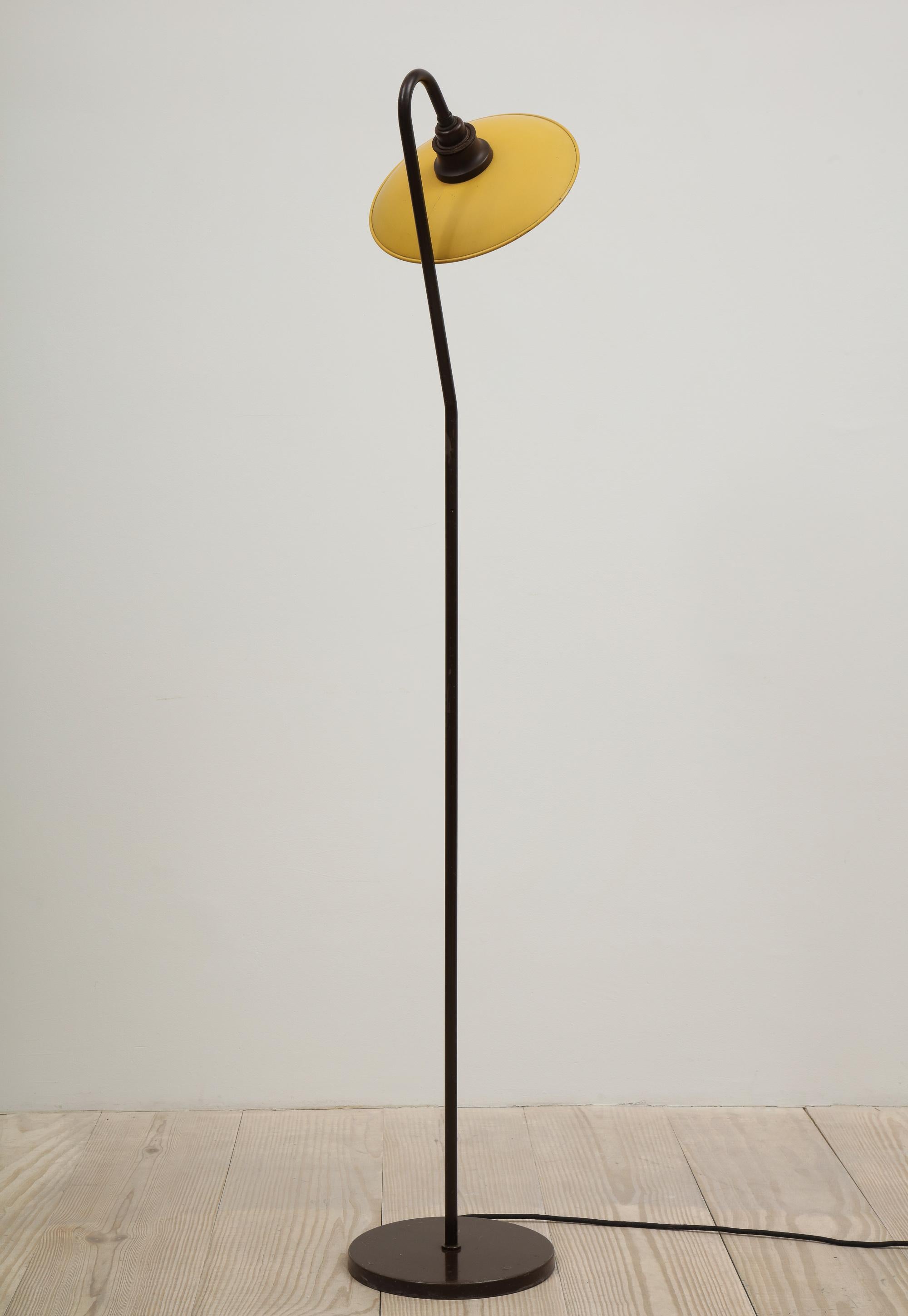 Danish Poul Henningsen, Seven Standing Light, Stamped: PH-2 / Patented, circa 1933