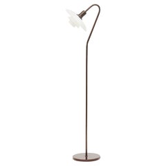 Poul Henningsen 'Snowdrop' PH 3/2 Standard Floor Lamp, circa 1950