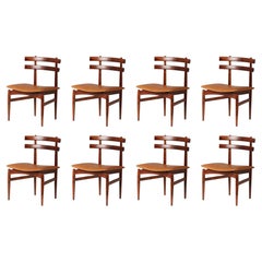 Poul Hundevad 1960s Rosewood Dining Chairs Set of 8