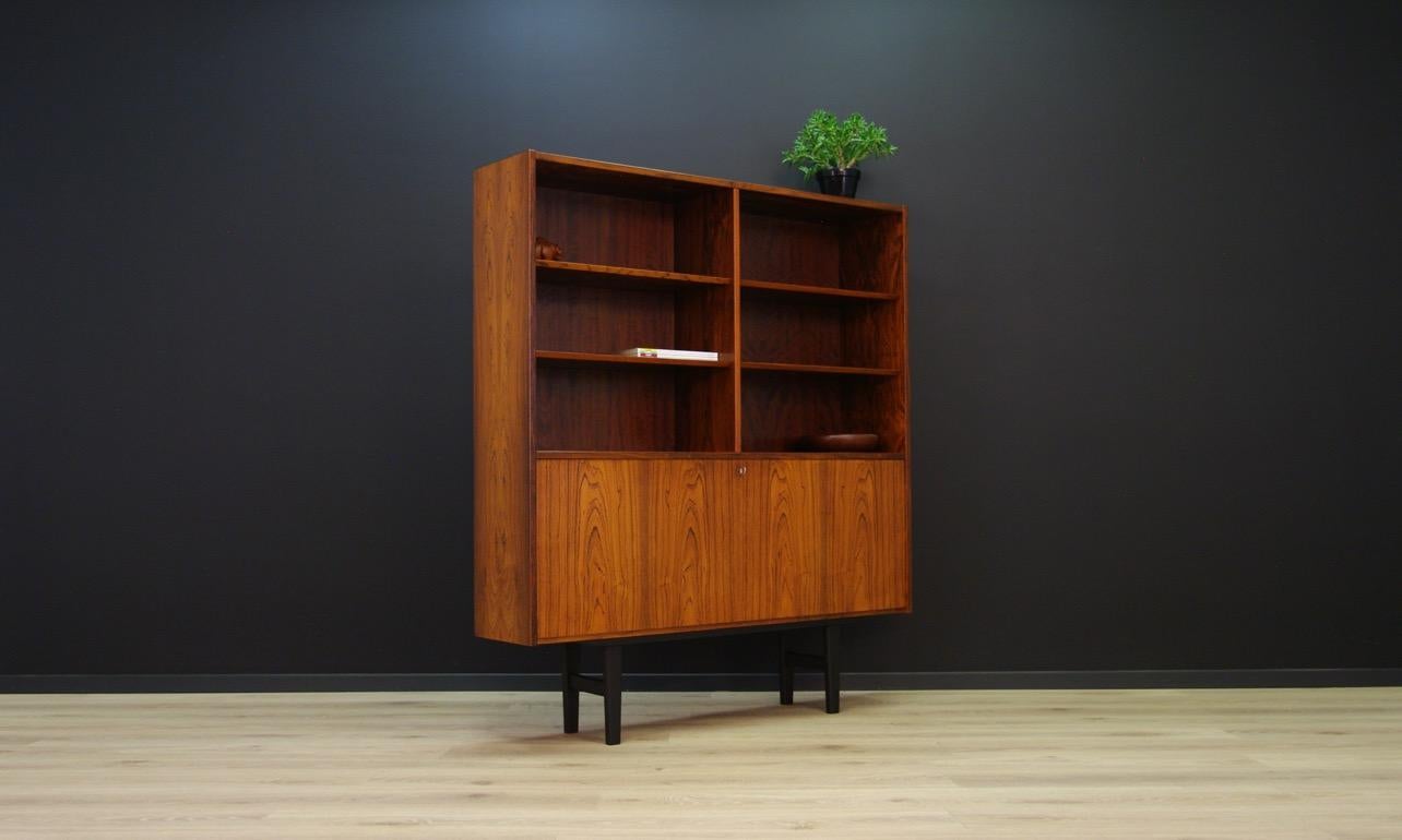 Mid-Century Modern Poul Hundevad Bookcase Design Rosewood