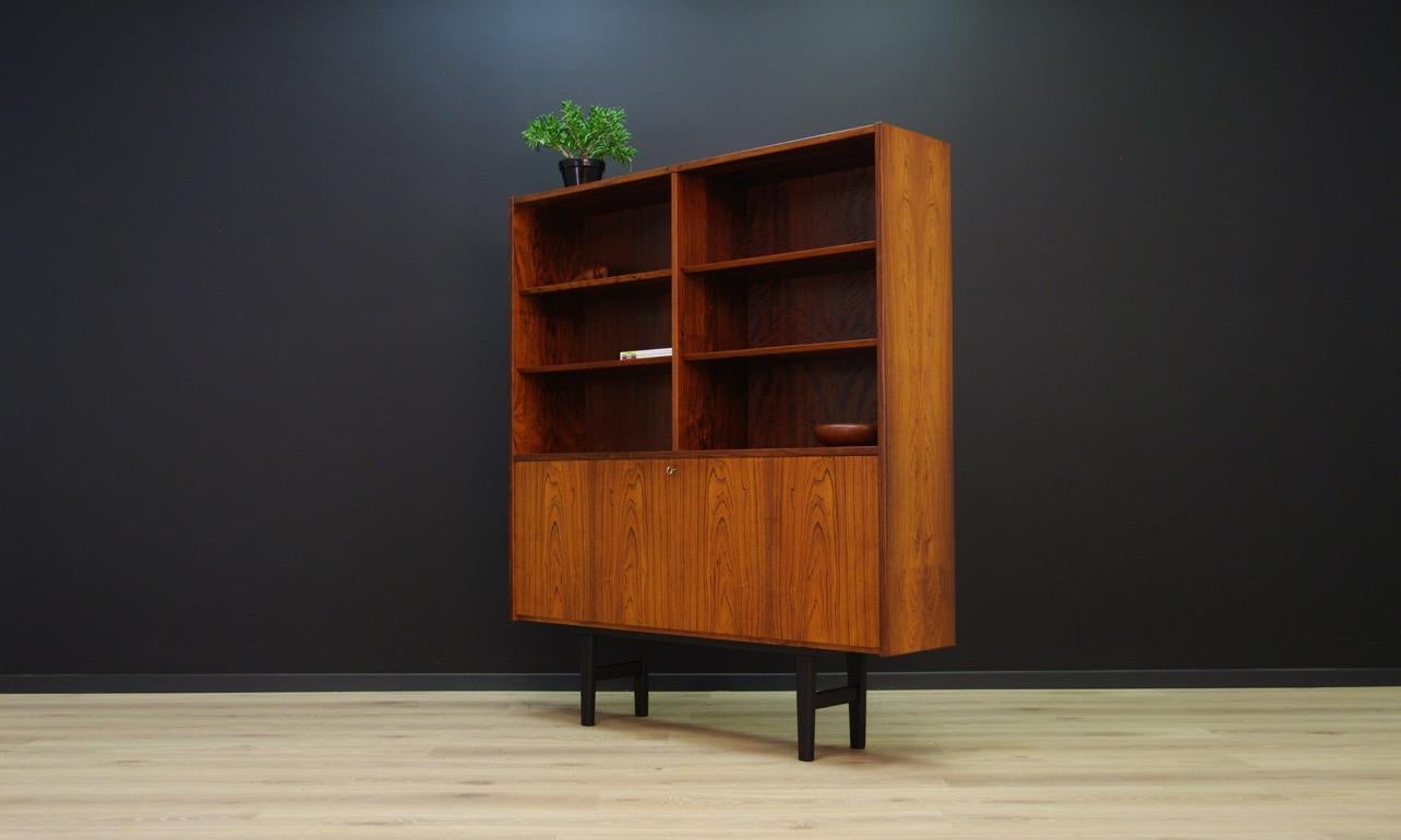 Scandinavian Poul Hundevad Bookcase Design Rosewood