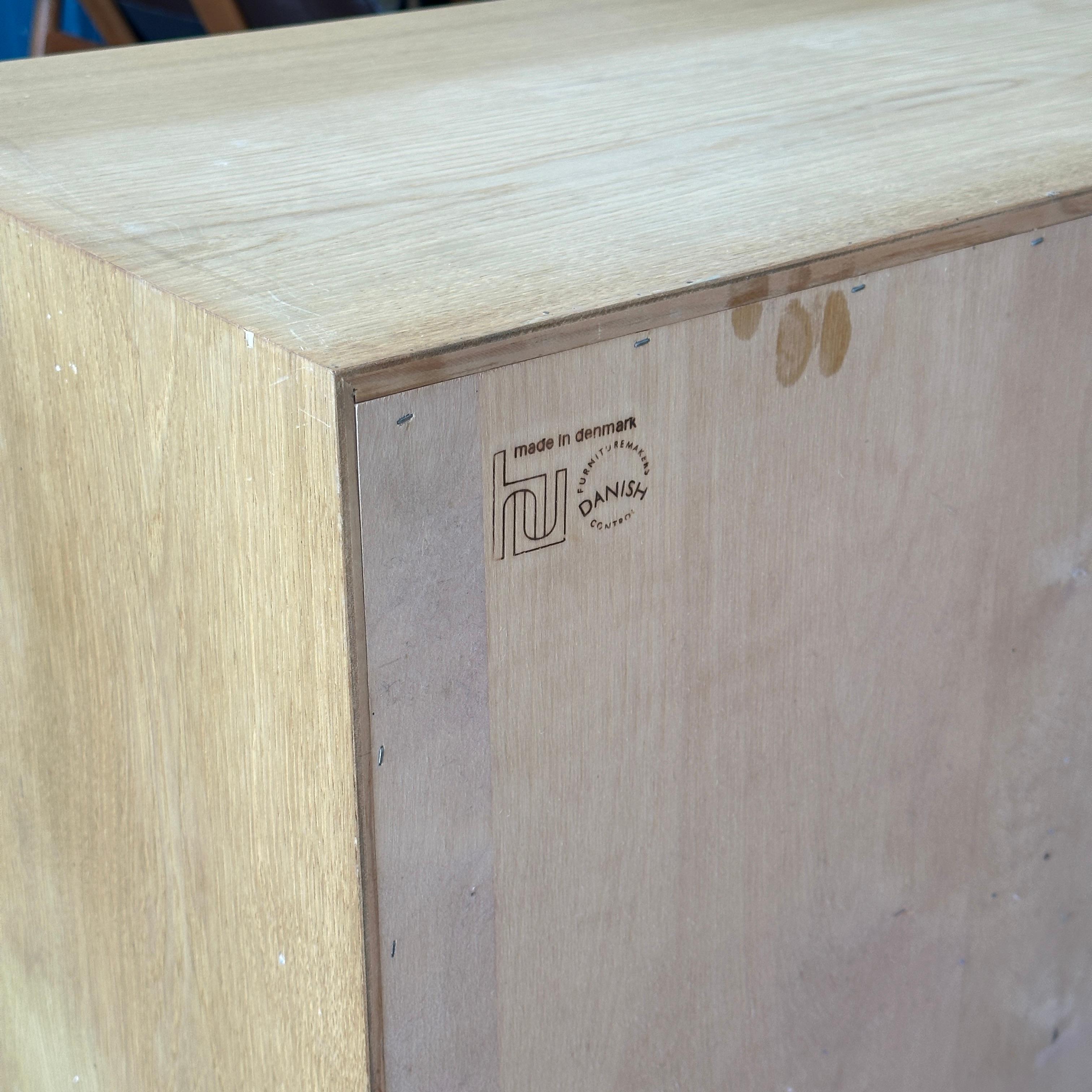 Poul Hundevad Compact Oak Sideboard For Sale 3