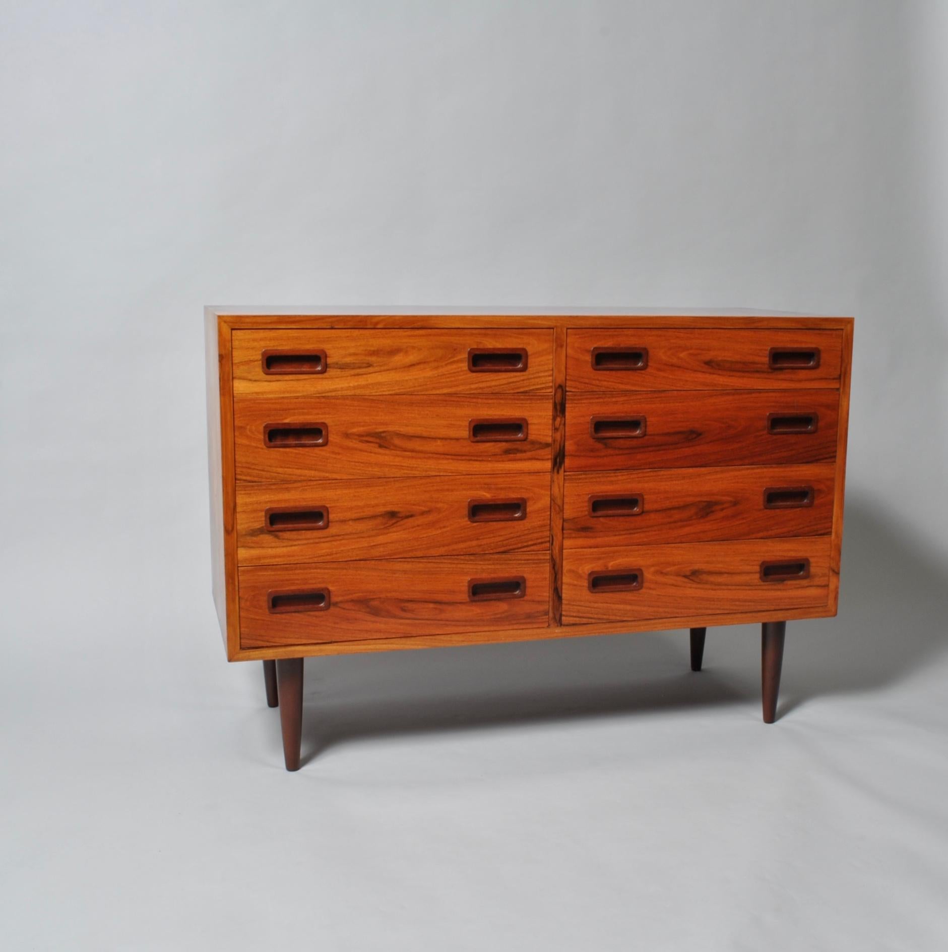 Poul Hundevad Danish Midcentury Chest of Drawers In Good Condition In London, GB