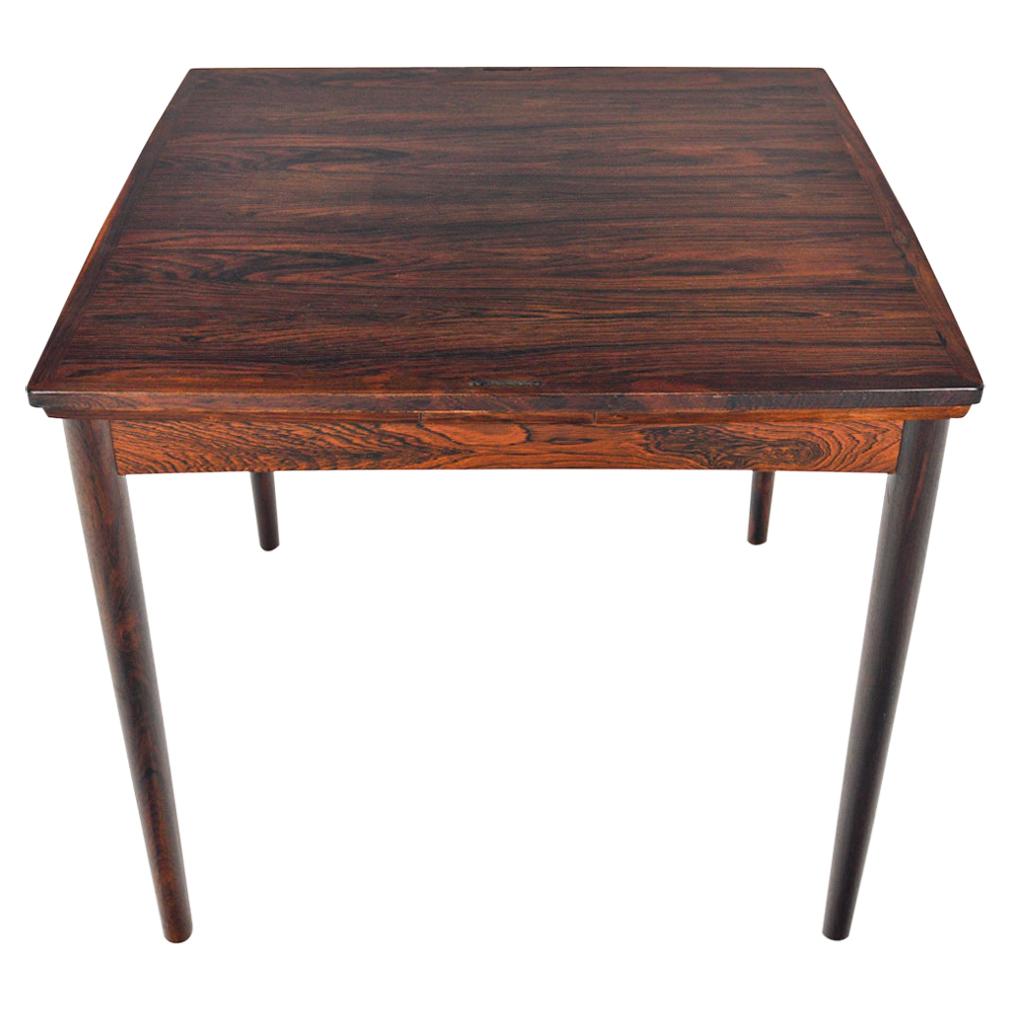 Poul Hundevad Flip Top Game/ Dining Table in Rosewood