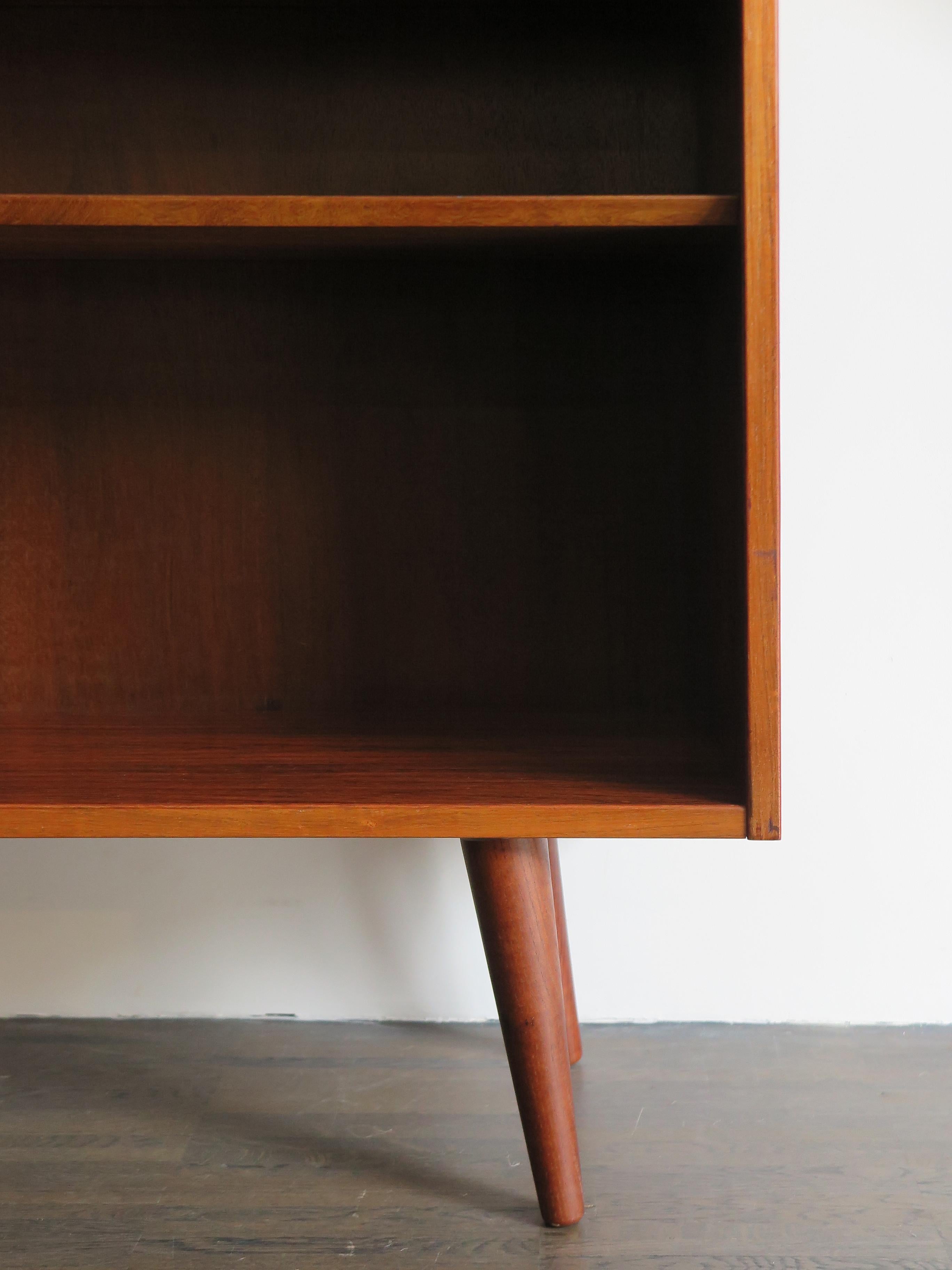 Poul Hundevad for Hundevad Møbelfabrik Dark Wood Bookcase from Denmark, 1960s 2