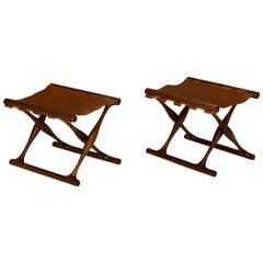 Poul Hundevad Gold Hill Guldhoj Stools Denmark 1960
