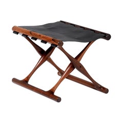 Poul Hundevad Guldhoj Folding Stool, 1948