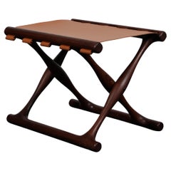 Poul Hundevad Guldhoj WengeFolding Stool, 1948