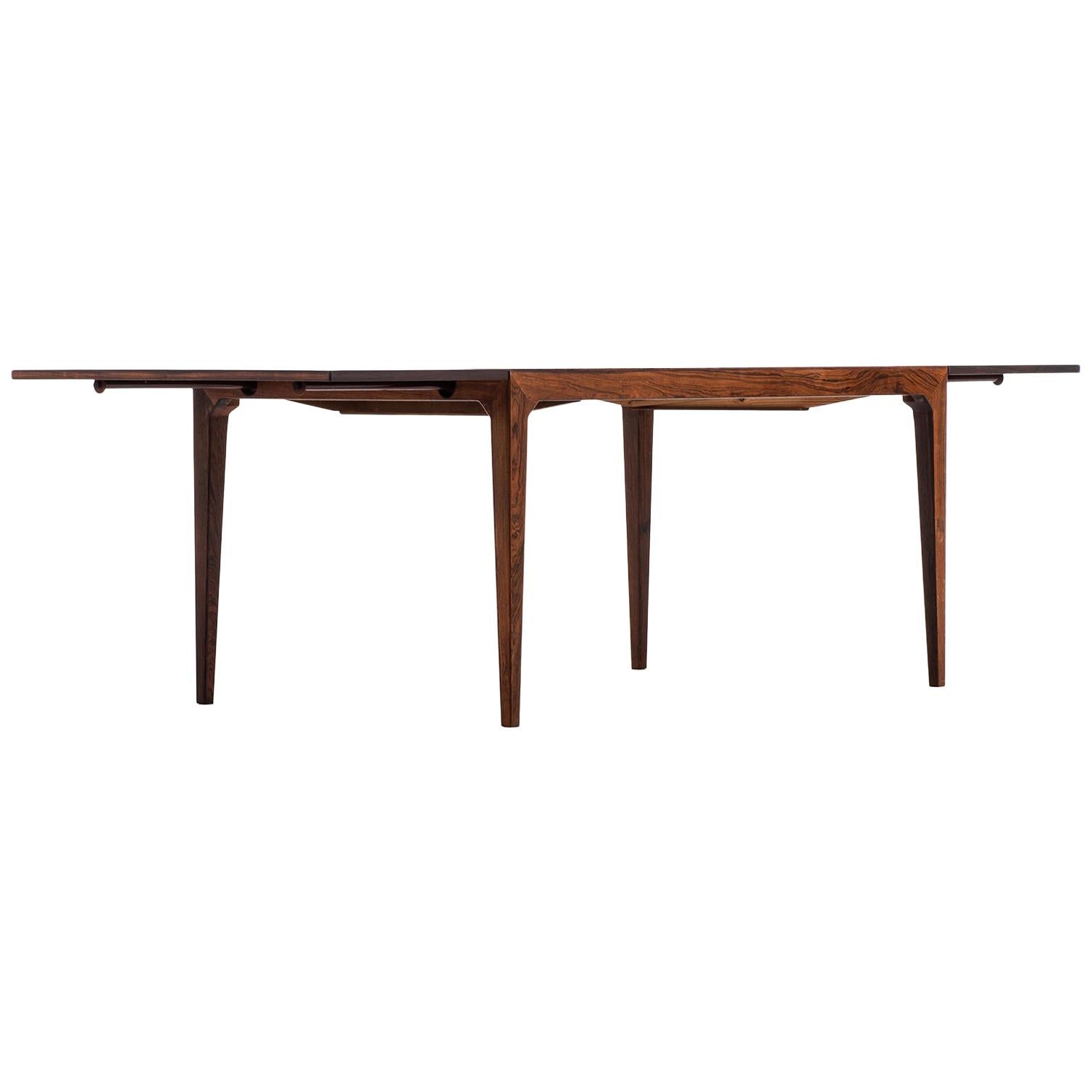Poul Hundevad & Kai Winding Dining Table by Poul Hundevad & Co in Denmark For Sale