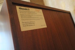 Poul Hundevad Mahogany Narrow Bookshelf