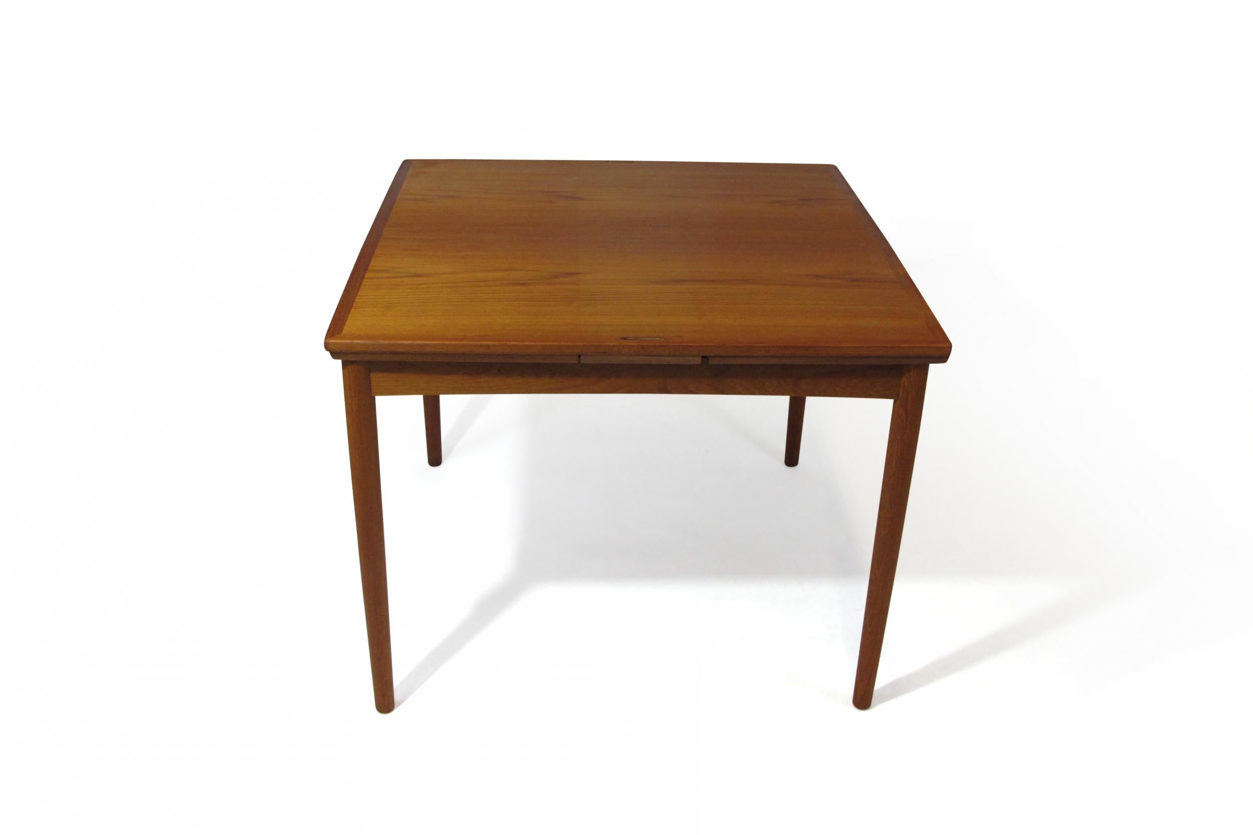 Mid-Century Modern Poul Hundevad Reversible Top Dining and Game Table