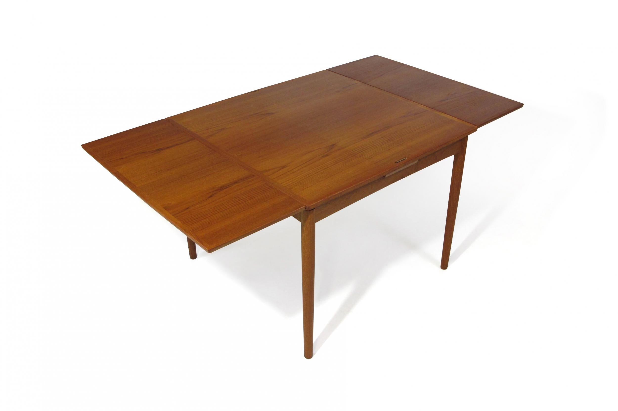 Danish Poul Hundevad Reversible Top Dining and Game Table