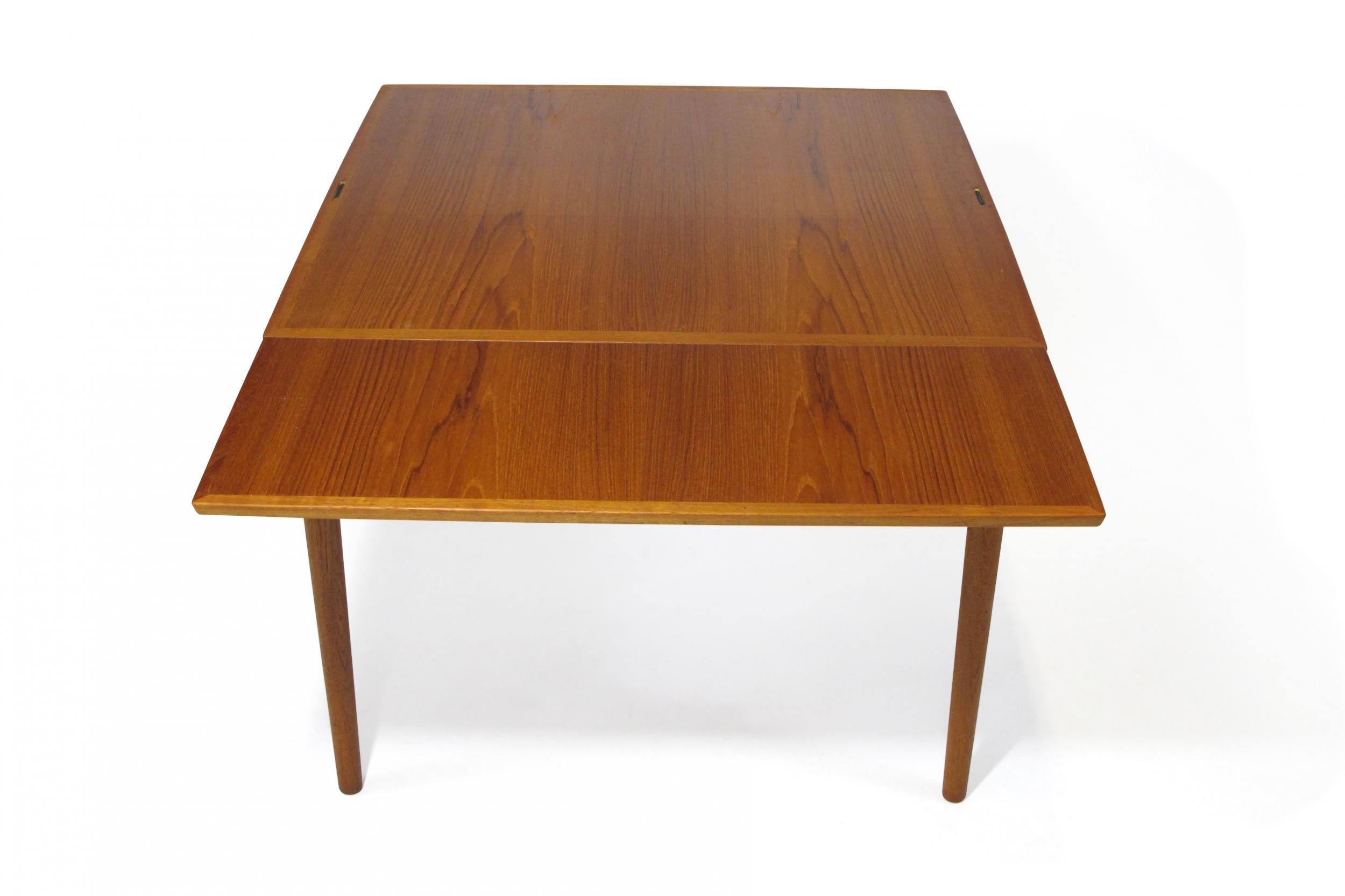 20th Century Poul Hundevad Reversible Top Dining and Game Table