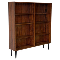 Poul Hundevad Rosewood Bookcase Danish Mid-Century Modern 1960s