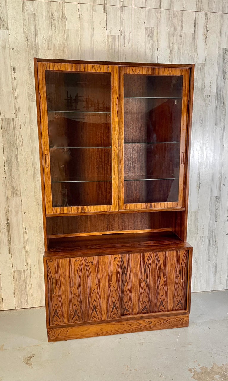 Poul Hundevad Rosewood China Cabinet For Sale 8