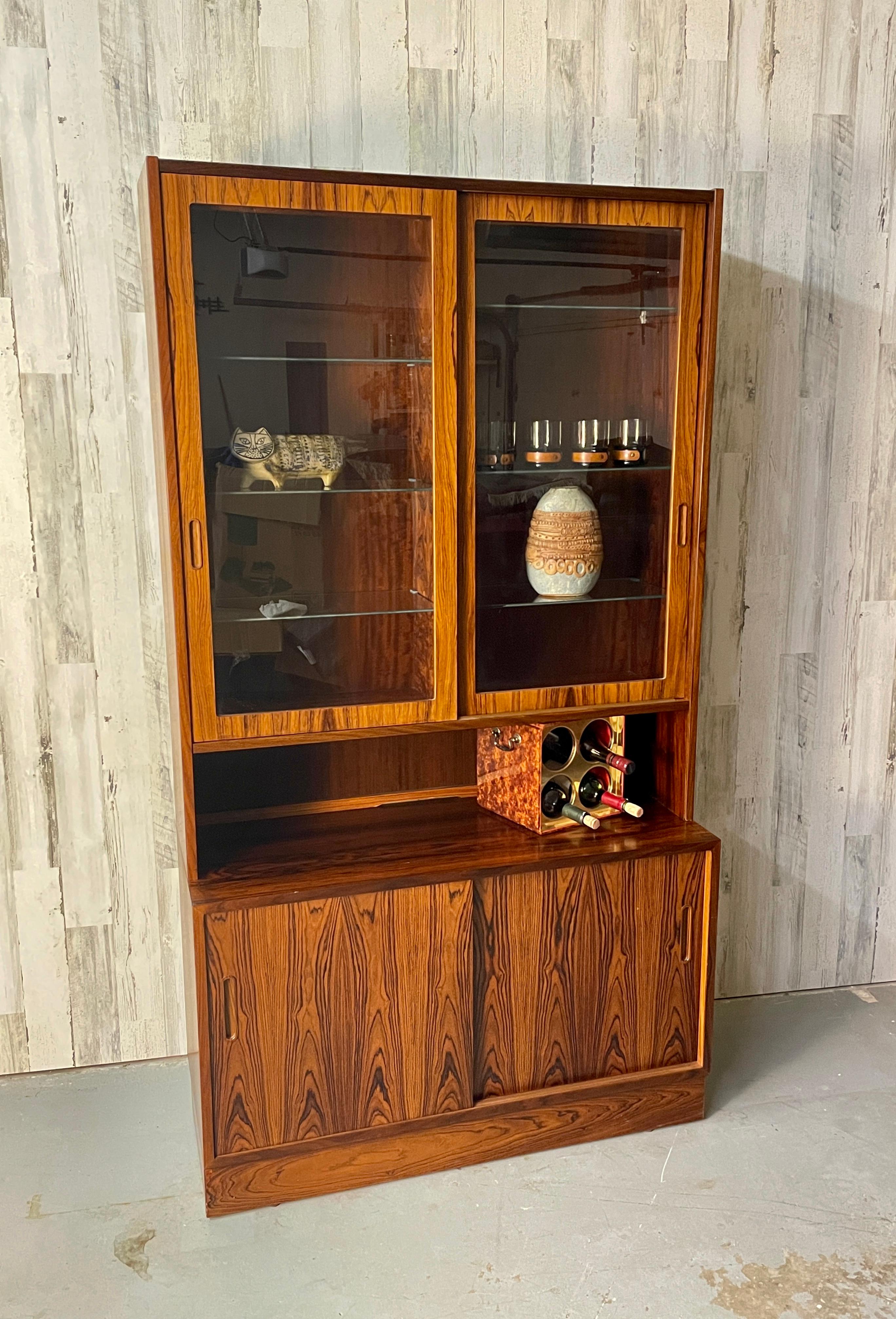 Poul Hundevad Rosewood China Cabinet 1